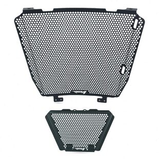 适用阿普利亚RSV4 1000 Tuono V4 1100 RR改装水箱网散热器保护罩