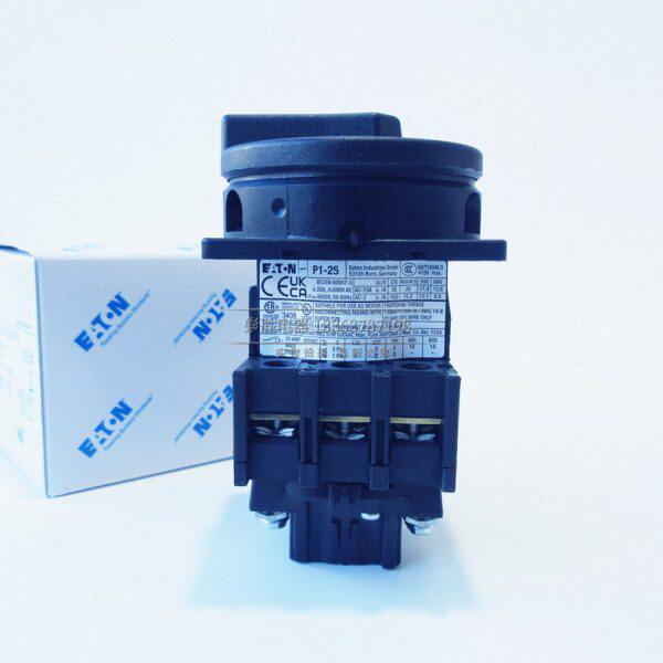 EATON伊顿负荷隔离开关P1-25/EA/SVB-SW 黑色手柄25A