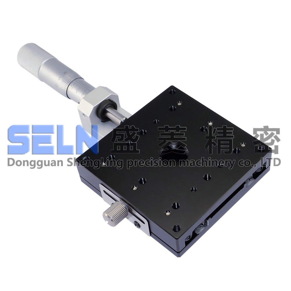 售LX80-C/C1/C2/C3/交叉D导轨型高精度X轴滑台 手动位移平台