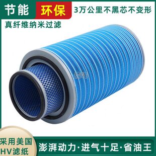 K3252空滤适配红岩杰狮C100C500340350马力390新金刚3252空气滤芯