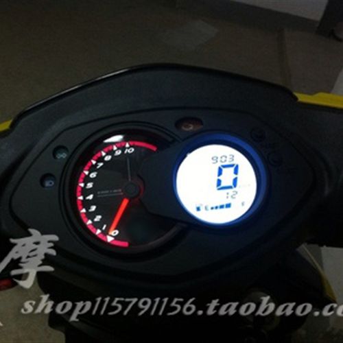 RSZ  迅鹰直上改装劲战液晶F仪表7色背景 7色终结者版