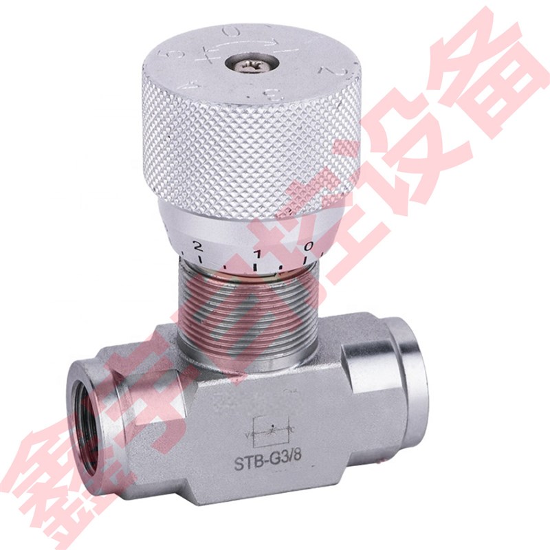 STB-G3/4 STB-G1y 带精密刻度线 液压单向节流阀 调节阀