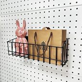 洞洞板配件五金挂件五星美少女书桌配套卫生间挂钩厨房用收纳盛具