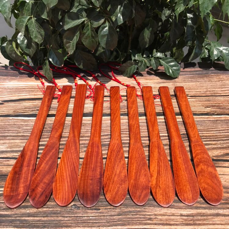 红木鞋拔子长柄鞋花梨木拔穿鞋器鞋拔H子鞋抽实木质懒人穿鞋提鞋