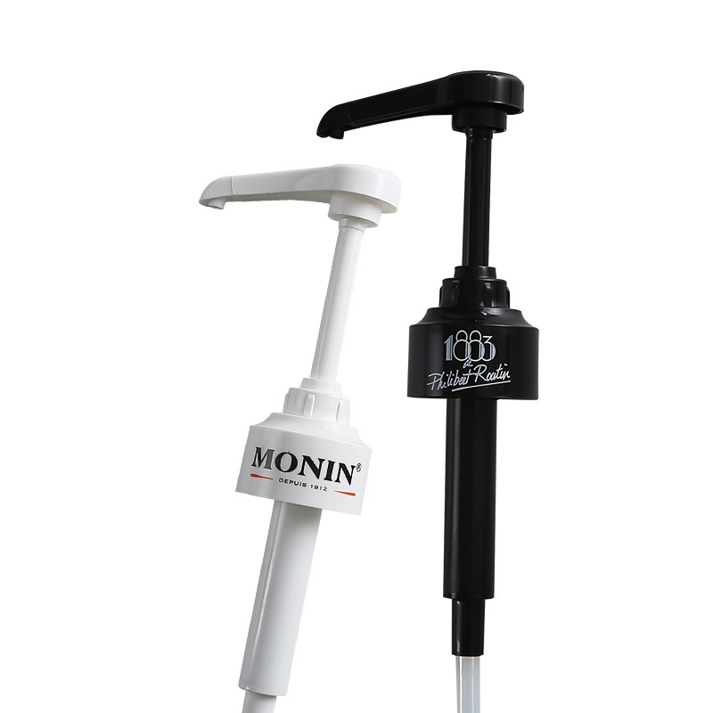 1883糖浆原装压泵 莫林MONIN糖浆压嘴/果露压泵 饮料定量压头10cc