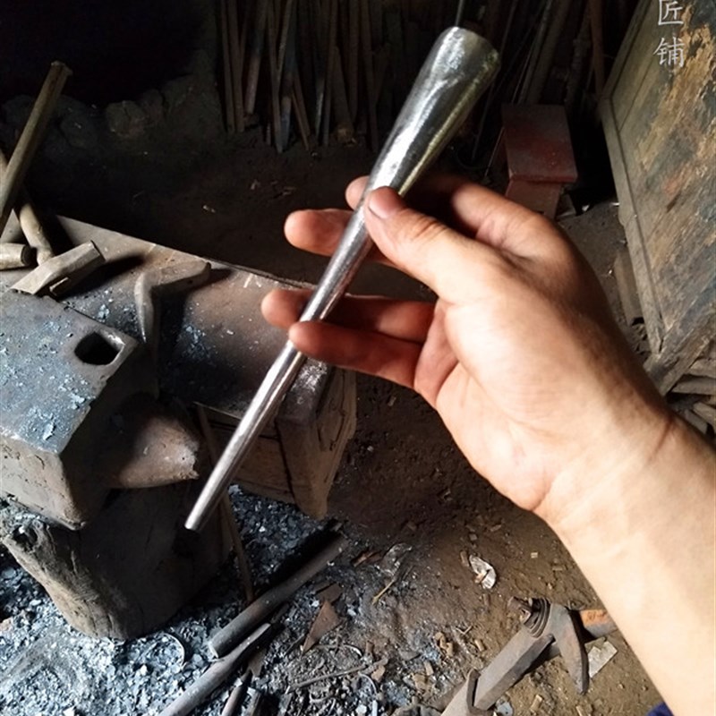 瞿氏喜记铁铺木船撞钉木工渔船钉船工具包钢一S体锻打而成可定制