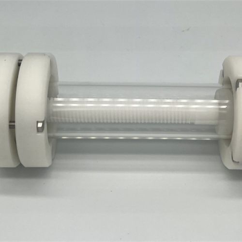 1.5CM中压玻璃层析柱玻璃离子交换柱 离子分析柱20-100CM