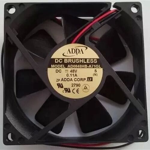 正品ADDA AD0848HB-A71GL 8025 48V 0.11A 8CM/厘米双滚珠风扇