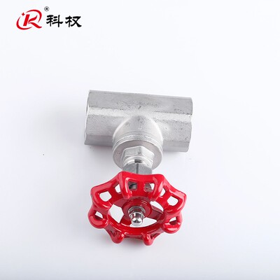 科权不锈钢截止阀J11W-16P/25P美式B型丝扣截止阀内螺纹 4分6分