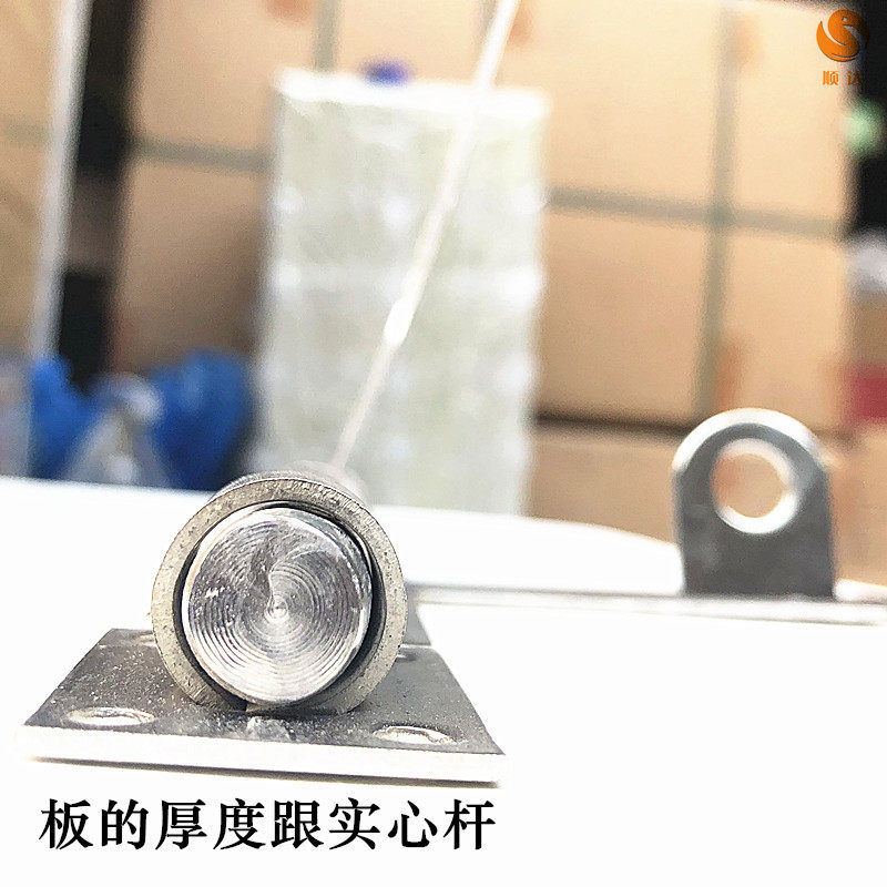 带板横插销201/304不锈钢大门防盗插肖8寸10寸挂锁加粗木门栓门闩