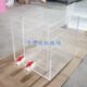 透明亚克力隔板隔断水箱有机玻璃隔离试验箱曝气污水处理箱带阀门