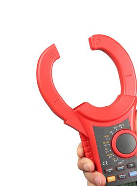 优利德UT220/221数字钳形表2000A交直流钳流表高精度大口径万用表