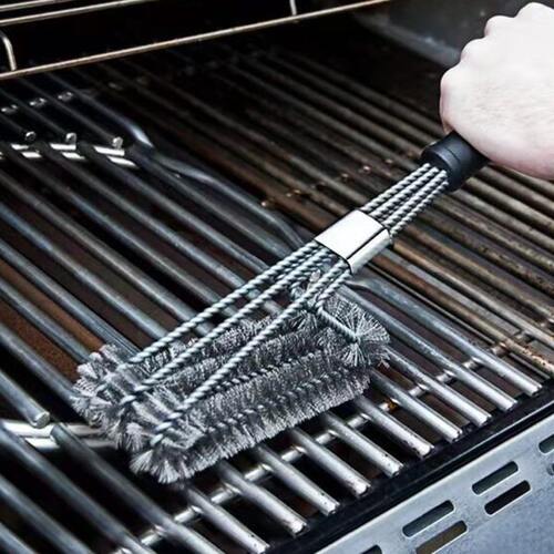 不锈钢丝线烧烤专用刷子 烧烤炉网清洗铲BBQ工具烧烤工具户外