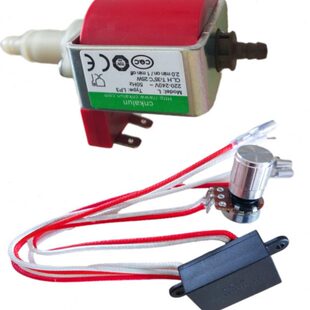 电磁泵蒸汽清洗机配件220v25瓦家用小型自吸式增压水泵调速器开关