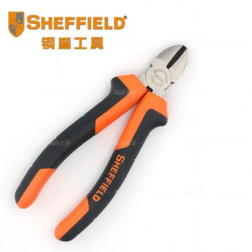 钢盾工具剪线钳斜嘴斜口偏口钳 水口钳锋利电工钢丝钳剪电线6/7寸