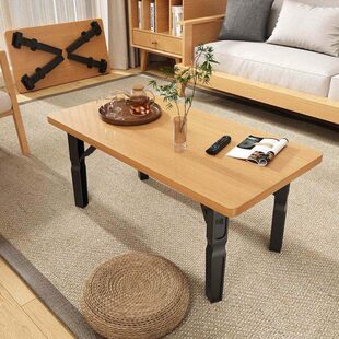 客厅茶几小户型可折叠方桌日式家用地桌简易吃饭矮桌宿舍床上书桌