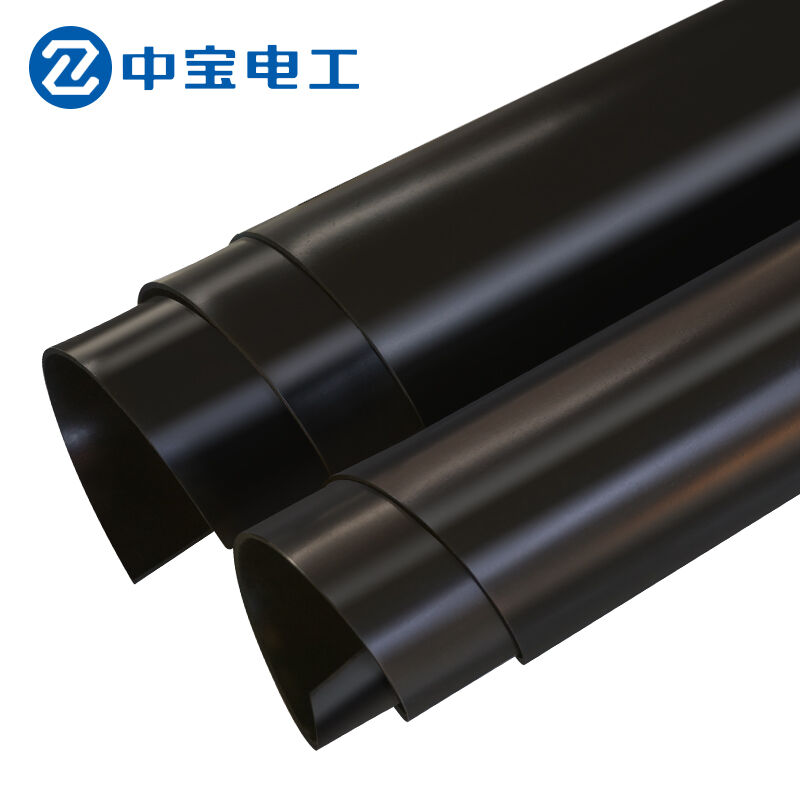 中宝电工10KV5mmo厚1米8.5kg黑色绝缘橡胶垫绝缘地毯配电房配电室