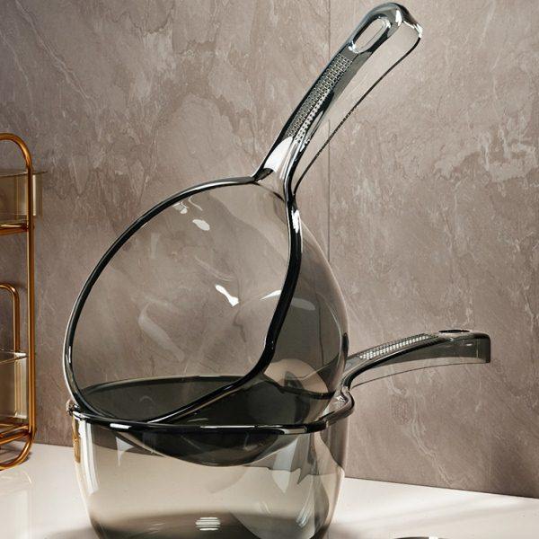 厨房家用水瓢塑料大容量创意长柄摔不破透明加深加厚洗头舀水勺子,厨房/烹饪用具,水舀/水瓢,淘宝优惠券,粉丝福利购,淘宝优惠卷