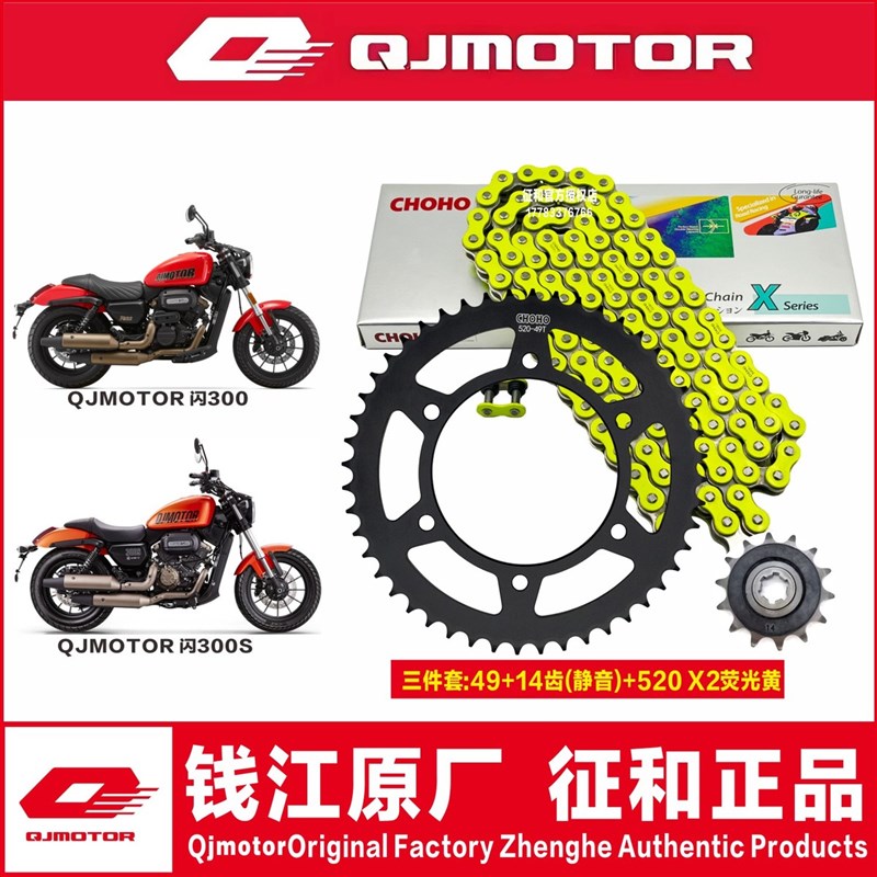 闪300 闪300lS 300-12A大小齿轮炼轮牙盘征和油封炼条