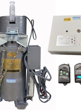 华麟卷门机电动卷闸门电动机开门机1300kg1500kg2200kg三相电电机