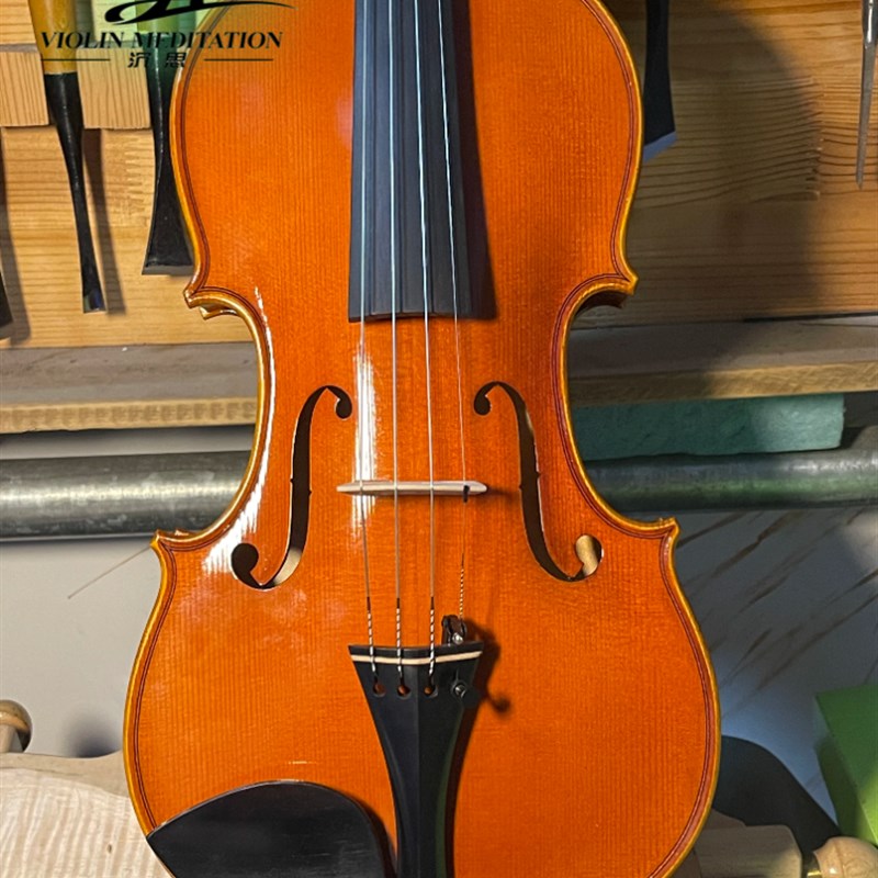 纯手工欧b料4/4小提琴专业级进口云杉木油性漆专业演奏高档实木