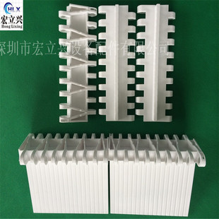 OPB网带网链节距50.8塑料配套挡板100高以下隔板白色POM分隔块条