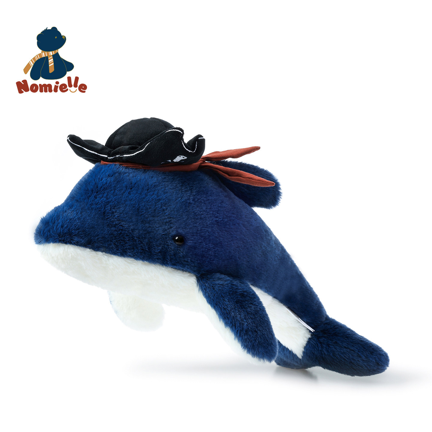 Nomielle海豚毛绒玩具玩偶趣味抱枕安抚娃娃公仔海洋动物新年礼物,玩具/童车/益智/积木/模型,毛绒/玩偶/公仔/布艺类玩具,淘宝优惠券,粉丝福利购,淘宝优惠卷