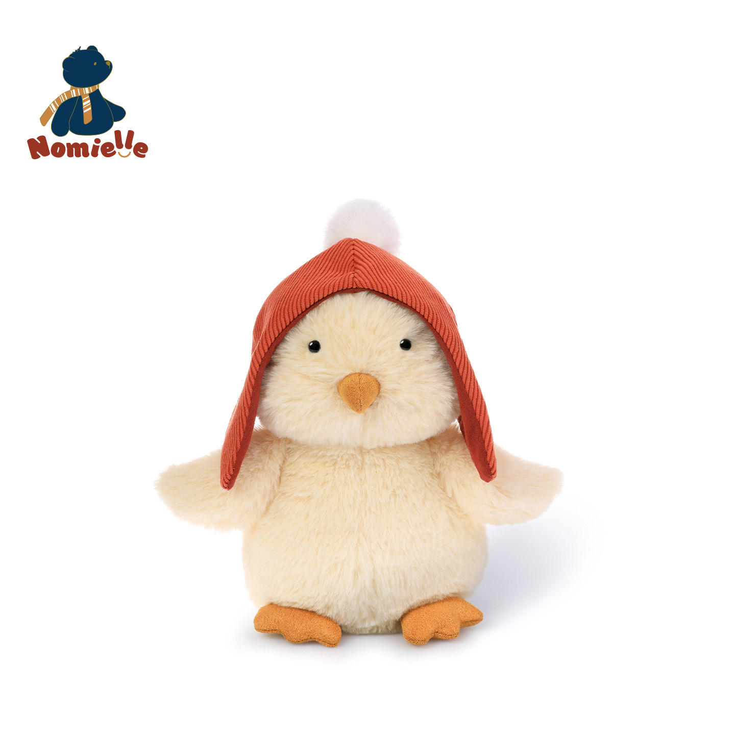 Nomielle帅帅鸡毛绒玩具玩偶小鸡子安抚娃娃公仔卡通动物新年礼物