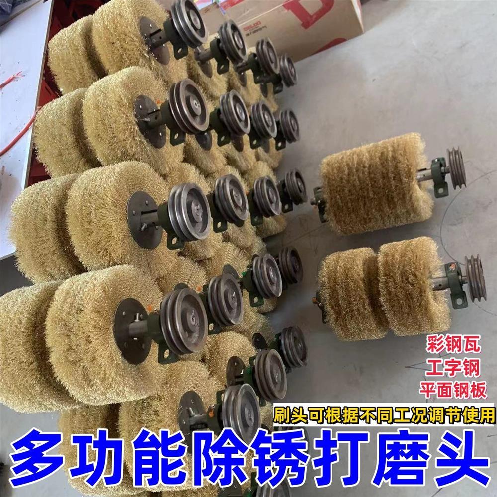 新款平行钢丝轮打磨机配