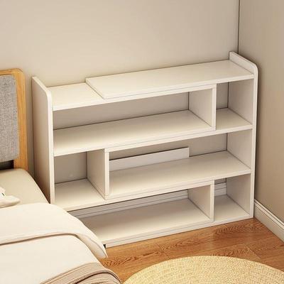 置架桌面书架靠墙可书柜学生用家出收纳柜物靠墙边租屋可伸缩FPR