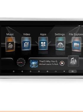 适用车载安卓通用头30850排枕显寸0示屏1.1后安卓娱乐系统TV投屏