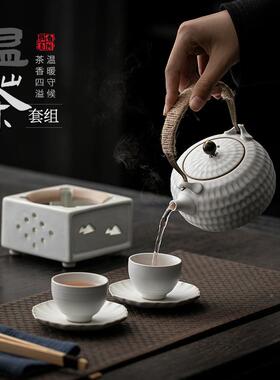 复蜡烛温茶茶小套装功夫具家用陶杯瓷GFCJ-241提梁壶茶泡茶古高档