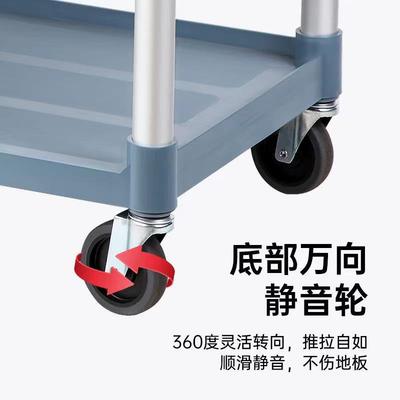 三103B加厚收餐车收碗车餐厅推车移动小饭店商用手边推送层餐酒店