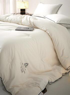 高通端A长绒棉80大豆被子秋冬季加厚ZHL73-Td四保暖抗菌被芯季用