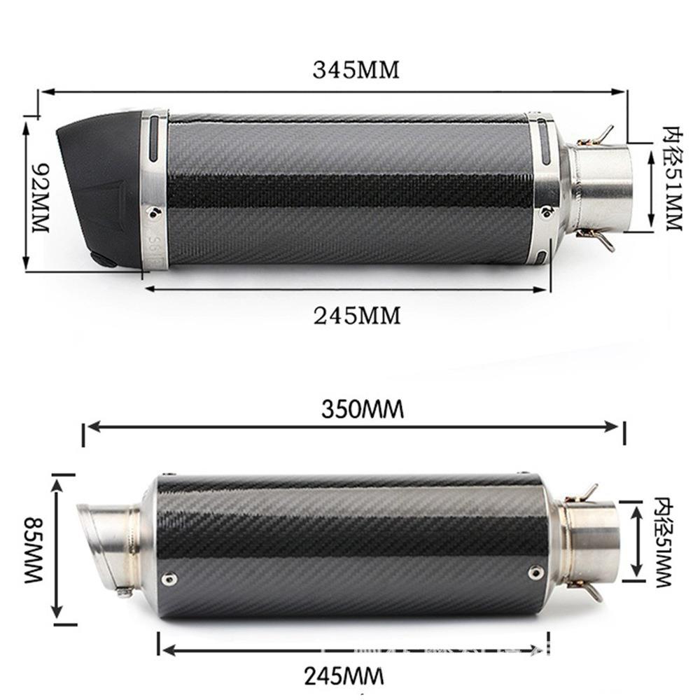 摩托车碳纤维装排气管黄龙600/ZRX6/Nin凯ja40改0/春风/越3216861