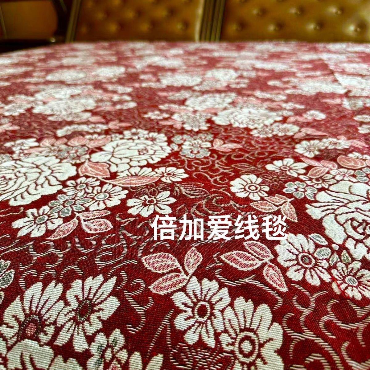 线毯床单棉线针织单件大