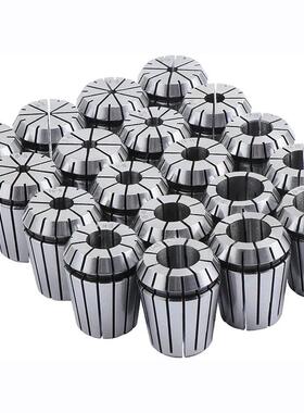 19件套NER32精弹夹头弹密性筒簧夹套PSK装铣床CC夹头刀架