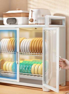 大容量璃柜门碗玻柜加碟长加宽厨房碗柜放碗盘LSJ54651沥子置物架