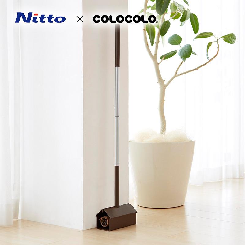 Nitto沾cooc477o粘lo毛神器地板除毛粘l衣服滚筒毛器替换全屋通用
