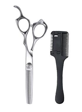 炫火色美理剪刀彩色发蓝色专业银发剪刀剪FPG头发剪刀套装销售