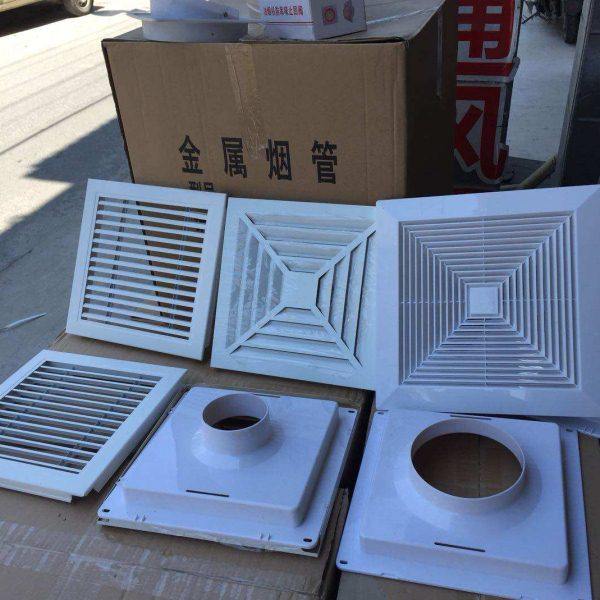 定制商用家用集成吊顶排气面罩通风排风扇弹簧扣式回风铝扣板风口,电子/电工,室内新风系统,淘宝优惠券,粉丝福利购,淘宝优惠卷