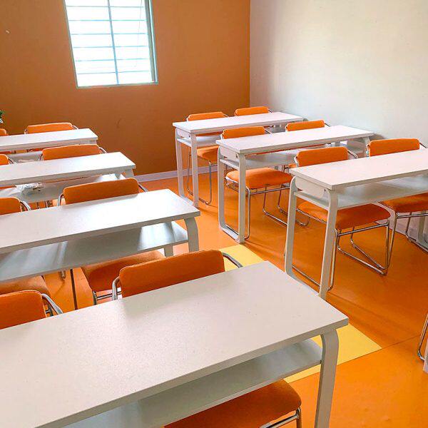 学校培训桌椅课桌椅组合教育机构培训桌长条桌活动会议桌员工双人