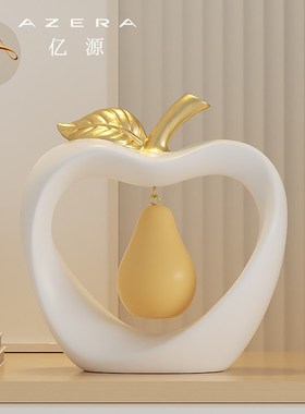 平安吉利客厅摆件高端大气上档次2C025新款酒柜装饰品乔迁新居礼