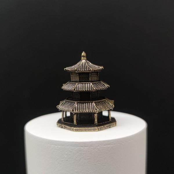 黄铜古风古代建筑八角楼塔楼宝塔楼木楼房盆景鱼缸微景观造景摆件,3C数码配件,USB多功能数码宝,淘宝优惠券,粉丝福利购,淘宝优惠卷