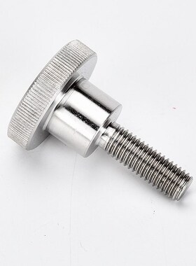 不锈钢压纹旋钮手拧螺栓NKB3 4 M5 M6 M8 M10外螺纹台阶型固定螺