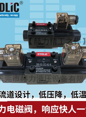 HYDLIC液压电磁阀换向阀DSD-G02-2C-A220-31 2A 6C 0B 8C DC24