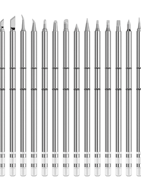 白菜机全T12烙铁头焊咀电焊头T12-K BL C4 JS02 D16一体插拔芯