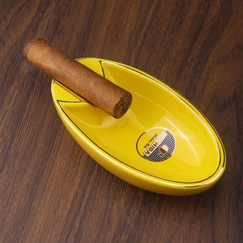 雪茄烟灰缸创意个性时尚陶瓷户外旅行便携式家用雪茄烟缸雪茄专用