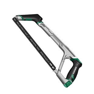 保联钢锯手锯手持锯金属切割神器锯弓家用小型锯条木锯双面齿锯子