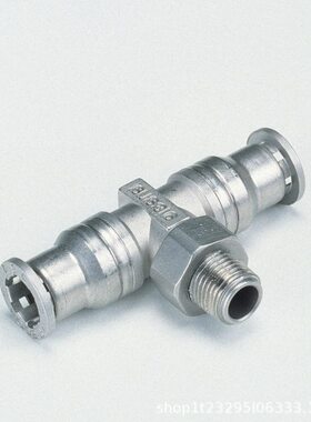 PISCO不锈钢接头三通歧管SSB4-M5 SSB4-01 SSB6-M5 SSB6-01